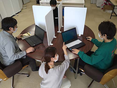 ドーナツワークスDit内部